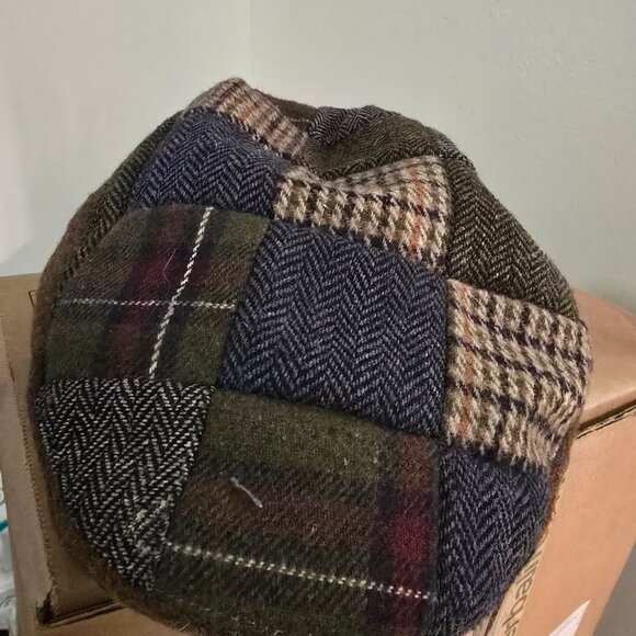 Trinity flat cap-patchwork - Picture 2 of 3